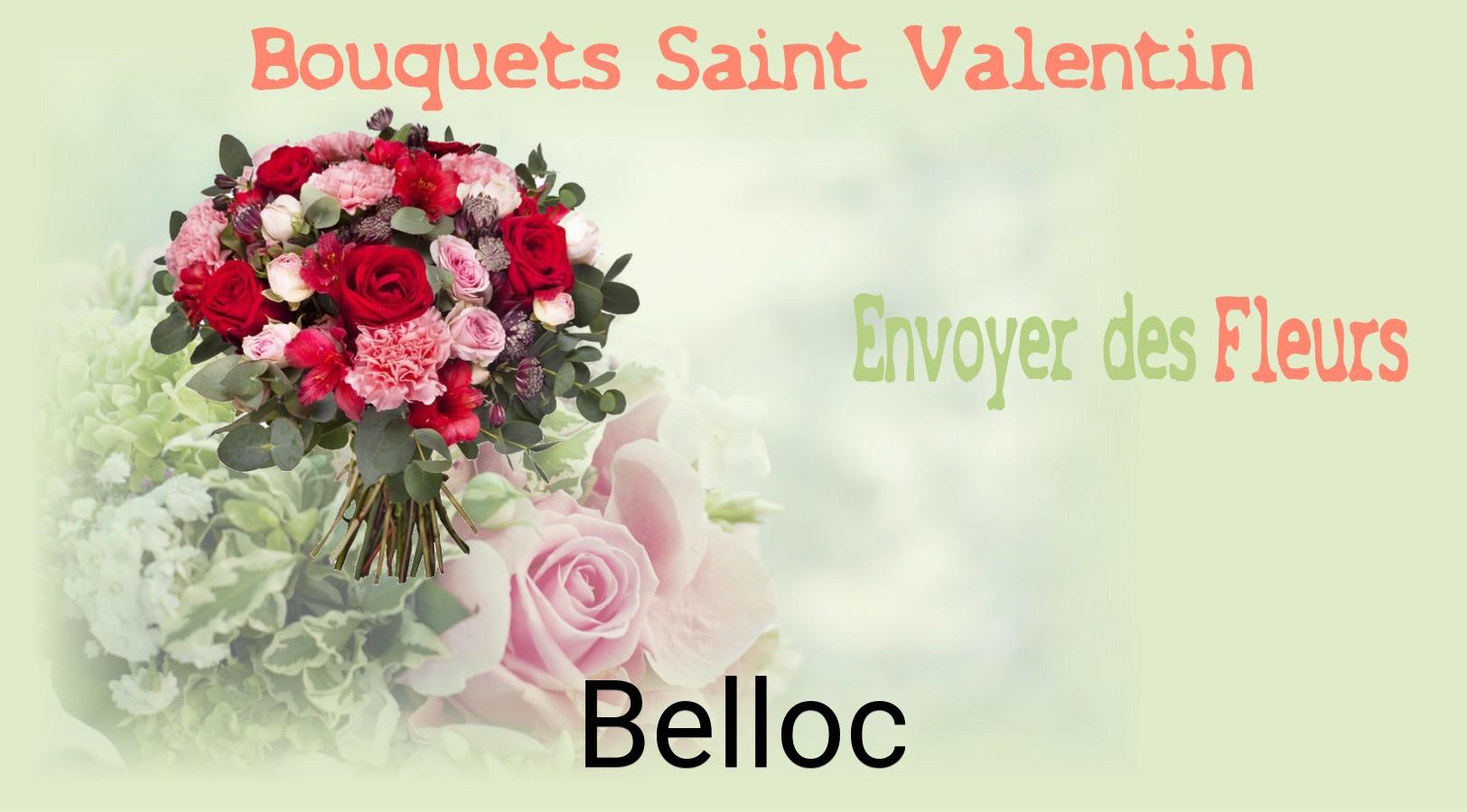 Roses de Saint-Valentin livrées à Belloc
